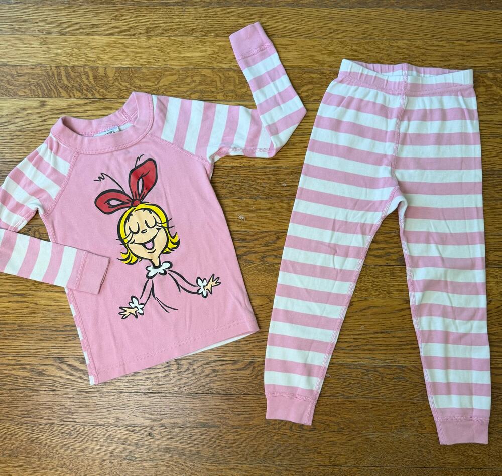 Hanna Andersson Girls' Cindy Lou Pajamas Size 4